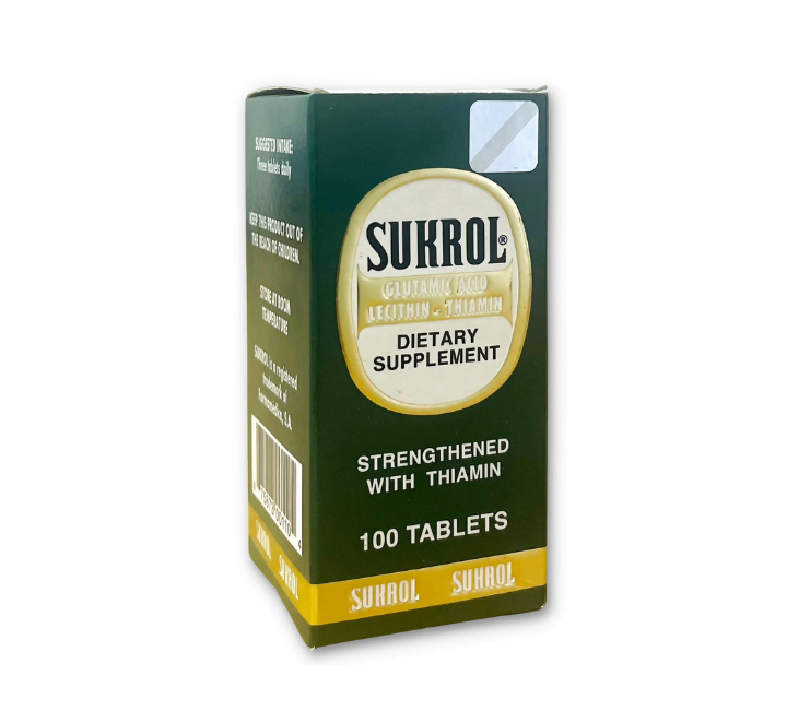 Dietary, Suplemento w/Vitamins Tabs 100’s (SUKROL)