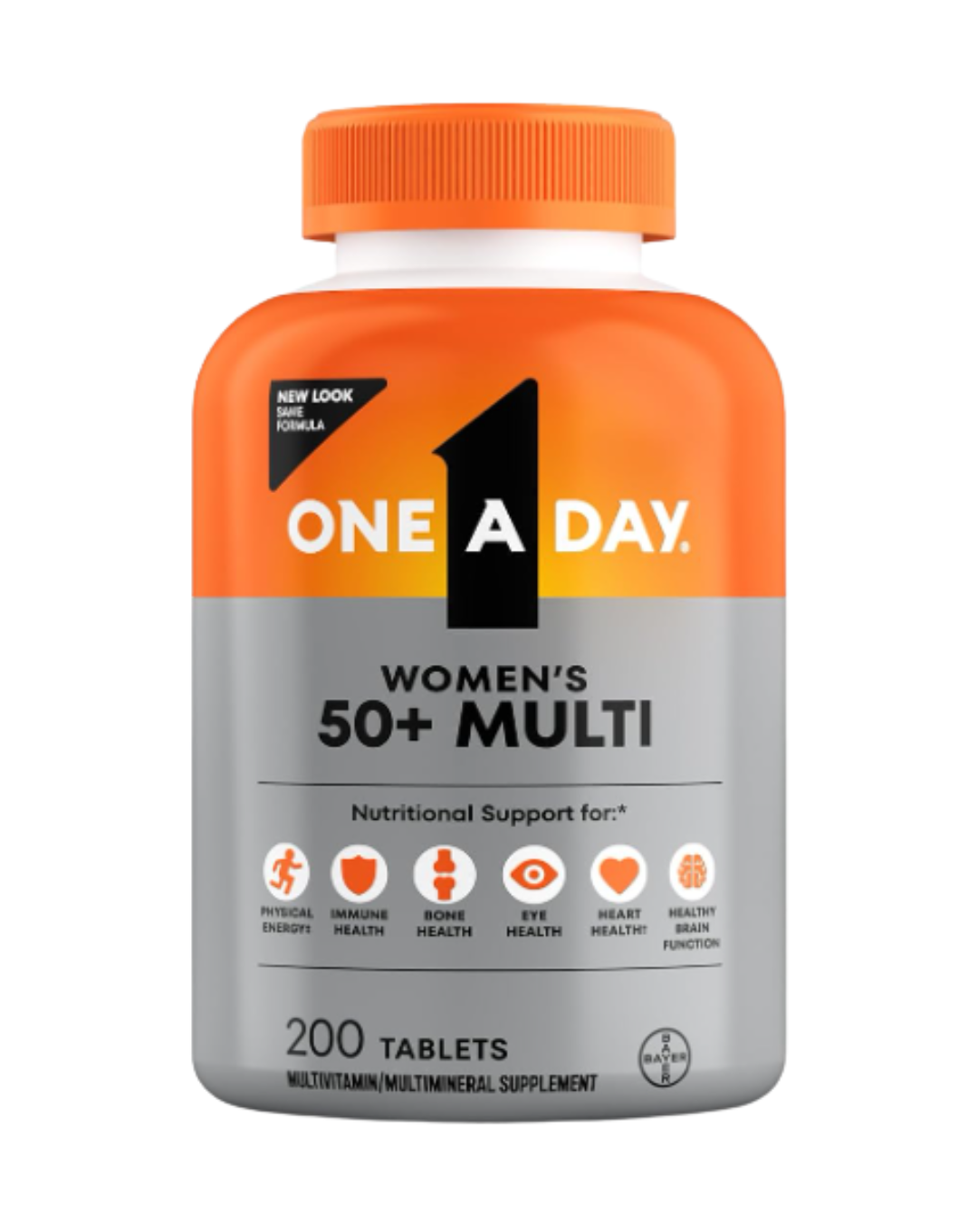 One A Day Women's Multivitamin 50+ Multi-Nutrition Support