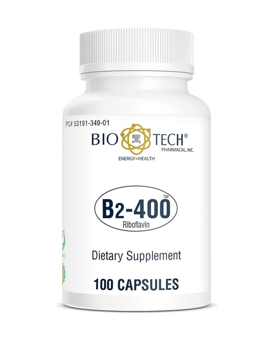 Bio-Tech  B2-400, 100 Capsules – All-Natural Supplement