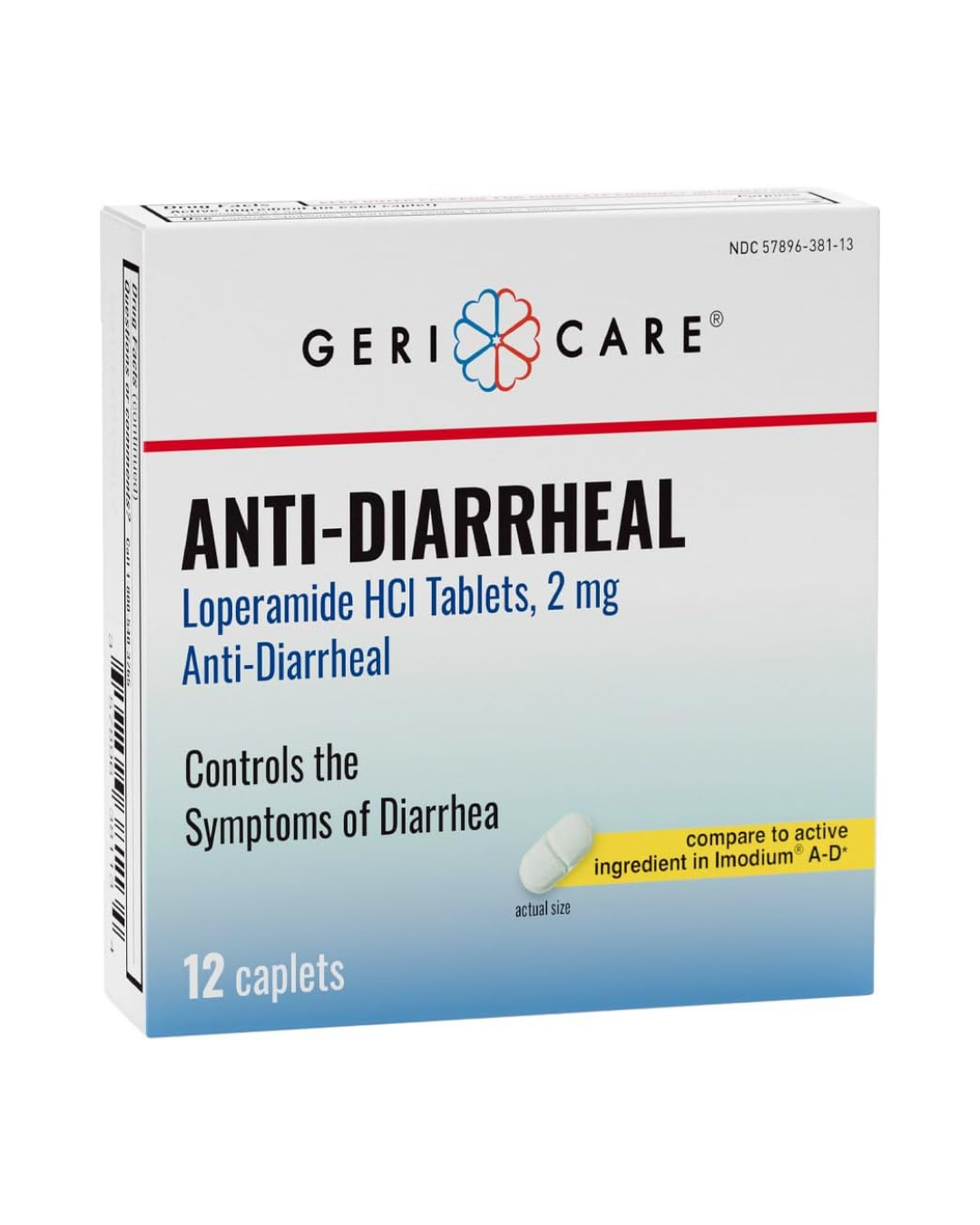 GeriCare Anti-Diarrheal Loperamide HCI 2mg