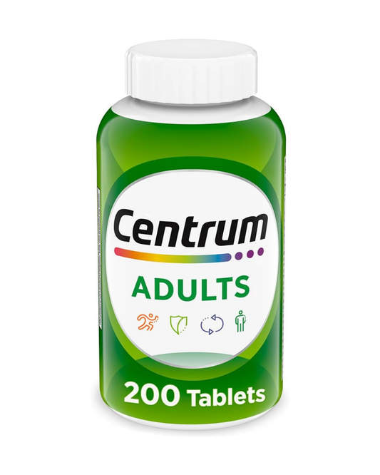 Centrum Adults Multivitamin with Vitamin B & D3, Tablets, 200 Count