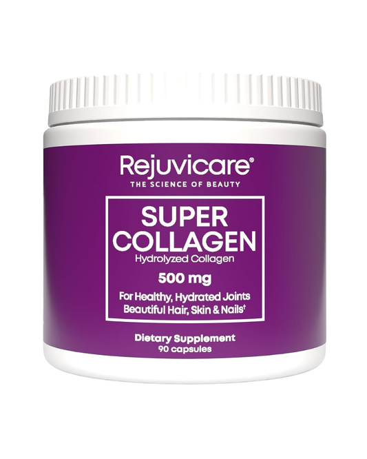 Super Collagen Capsules for Beauty, Healthy Joints, Hair, Skin, & Nails, 90 Servings