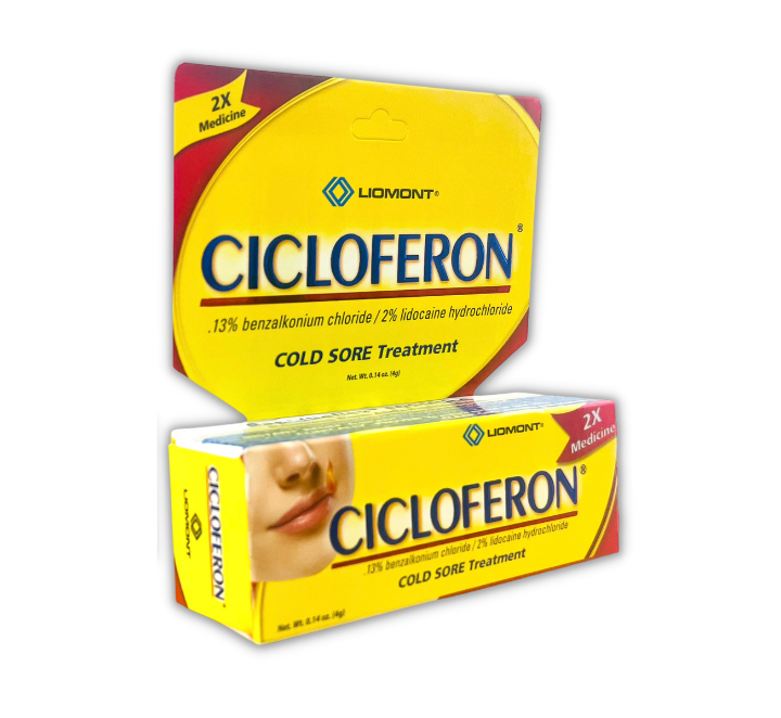 Treatment, Cold Sore 2x Medicine 0.14 oz (CICLOFERON)