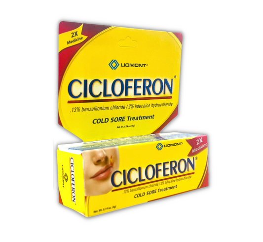 Treatment, Cold Sore 2x Medicine 0.14 oz (CICLOFERON)