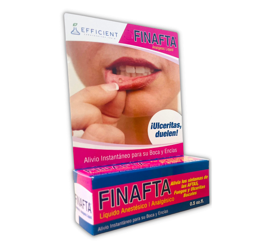 Treatment, Cold Sores-Canker Anesthetic Analgesic Liquid 0.5 oz (Finafta)