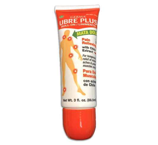 Pain Relief, Plus Roll-on 3 oz (Germa Ubre)