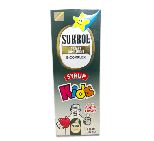 Sukrol Kids B-Complex Dietary Supplement Syrup, 8oz