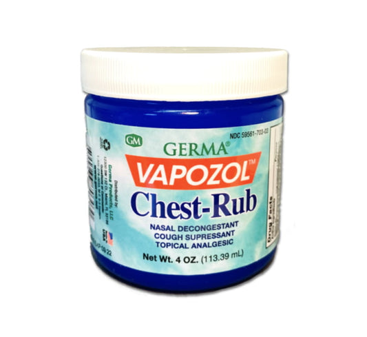Germa Vapozol Chest Rub, 4oz