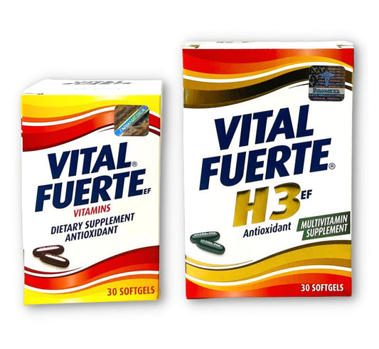 Vital Fuerte Antioxidant Supplement, 30 Caps - H3