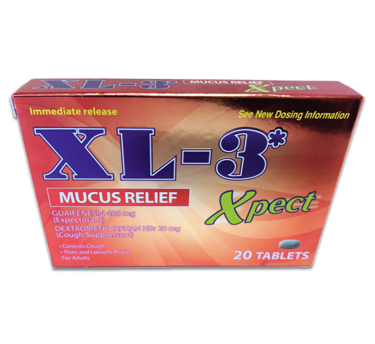 XL-3 Cold & Cough Relief Medicine